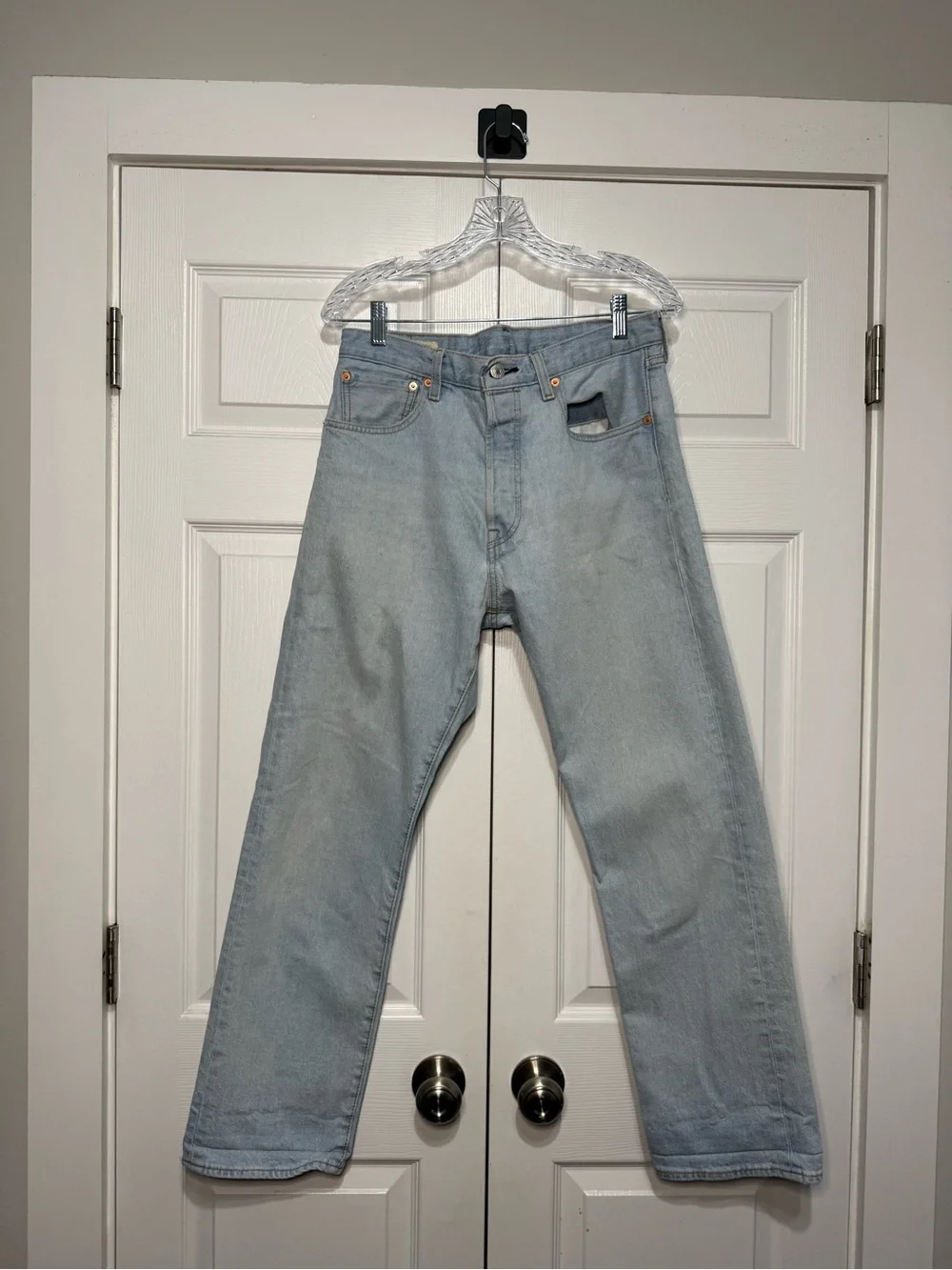Levi's 501 ‘93 Vintage Light Wash Straight Jeans